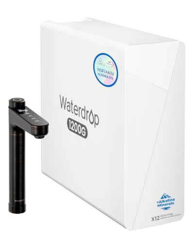 X12 WAQ Under Sink Alkaline Mineral RO Water Filter