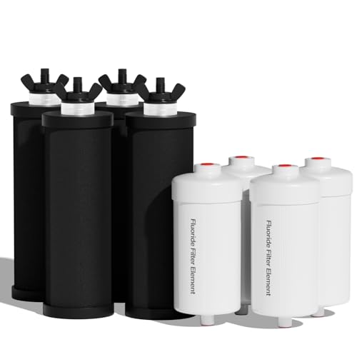 8-Stage PF-3&FL-2 Purification Elements Set, Replacement Filters for ProOne® and Berlkey® Filters, ProOne® Big+ or Berlkey® Big+ Water Filter System and Purewell System (8 Pack, K Series) (4 Count)