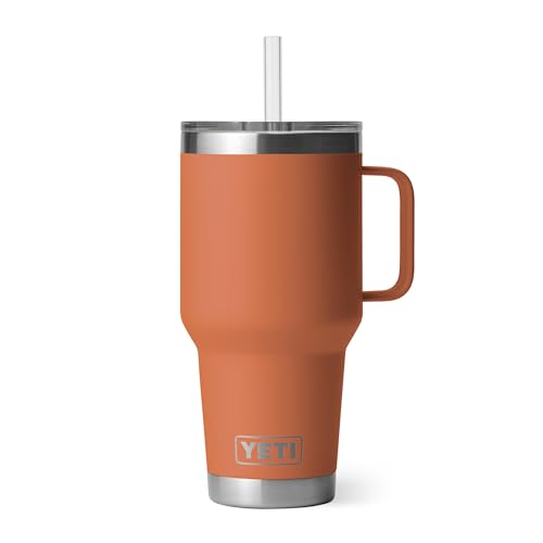 Rambler 35 oz Tumbler with Handle and Straw Lid