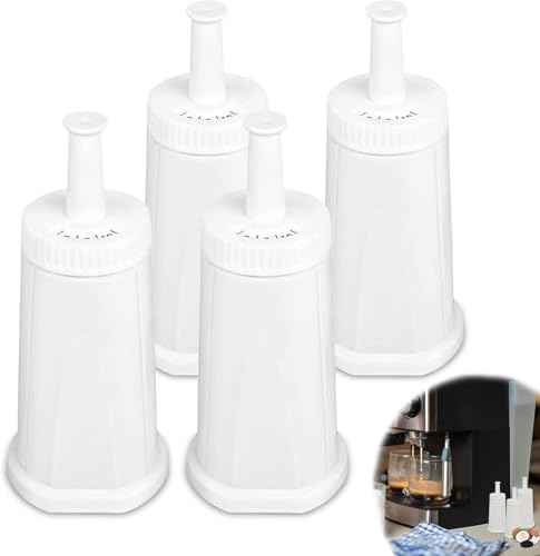 4 Pack Bes880 Water Filter Replacement Compatible with Brevile Sage Oracle Touch