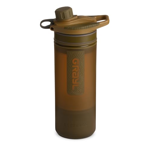 GeoPress 24 oz Water Purifier & Water Filter Bottle