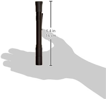 Streamlight 66218 Stylus Pro 64-Lumen 360 Penlight/Lantern Combo Flashlight with 2 AAA Alkaline Batteries, Black