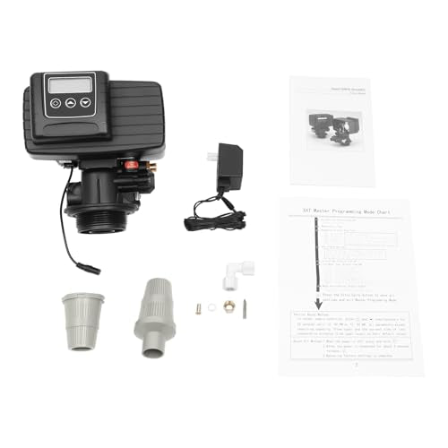 5600SXT Water Softener Valve Automatic Digital Metered Metered On Demand Control Head Digital Filter for Soften & Purify Water for Water Filter Softener R