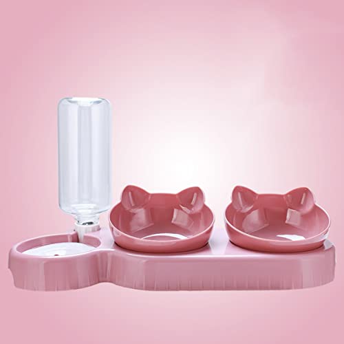 Triple Cat Bowls for Food and Water