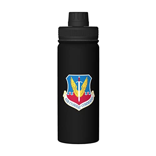 Acc Shield Water Bottle 18OZ Stainless Steel Insulated Water Bottles With Spout Lid Sports Keep Cold and Hot Water Bottle For Biking Hiking