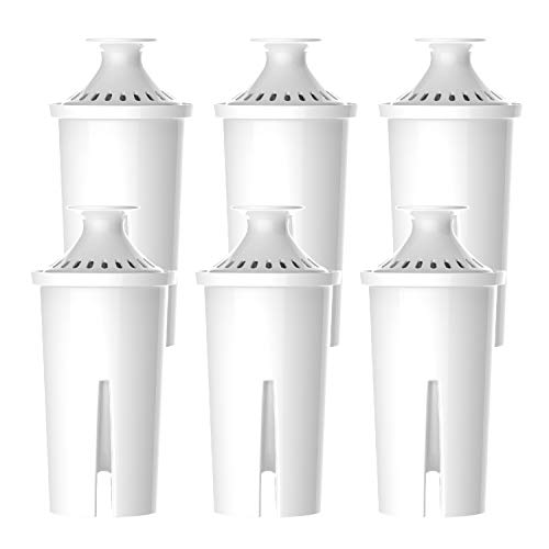 Pitcher Water Filter Replacement for Brita® Filter (6 Count)