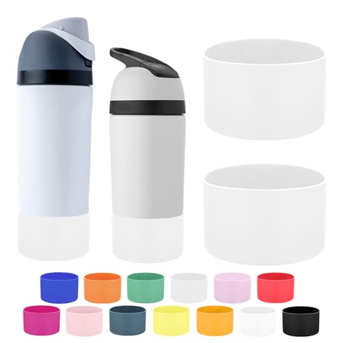2PCS Protective Boot Compatible with Owala Kids Water Bottle 16 oz &14 oz