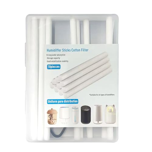 10 Pack Humidifier Filter Cotton Replacement Core (10 Count)