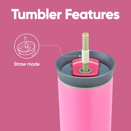 Tumbler Stainless Steel Water Bottle 24 oz Watermelon Breeze