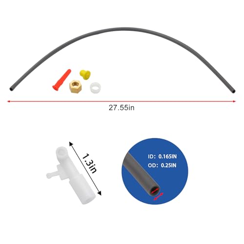 4235 Feed Tube Nozzle Assembly with Sleeve Nut Compatible with Aprilaire 700 Series Aprilaire Humidifier Models 700