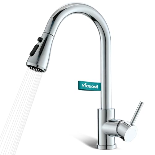 Kitchen Faucet with Pull Down Sprayer