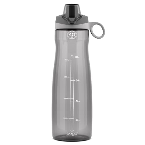 BPA Free Tritan Plastic Water Bottle with Chug Lid