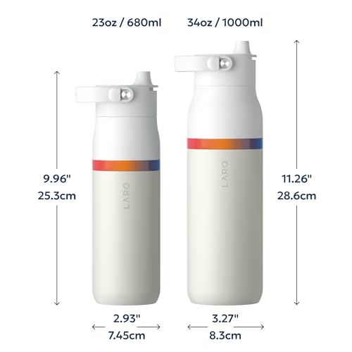 Swig Top Insulated Stainless Steel Water Bottle with Straw and Handle