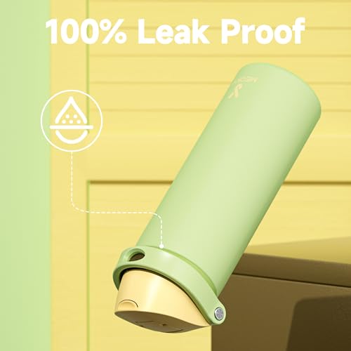 24 oz Insulated Water Bottle with Straw
