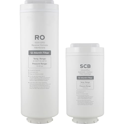 Filter Cartridge Set for Tankless RO System MineralPlus SP