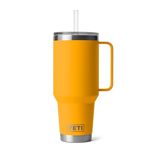 Rambler 42 oz Tumbler with Handle and Straw Lid