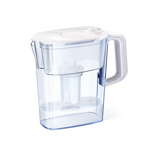 5 Cup Compact Water Filter Pitcher with 1 x B15 Filter (5 Count)