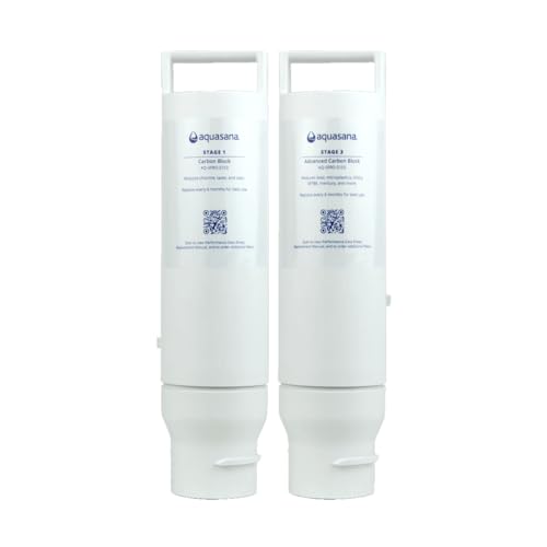 SmartFlow™ Reverse Osmosis Water Filter Stage 1 and Stage 3 Replacement Carbon and Advanced Claryum Filters Last 6 Months