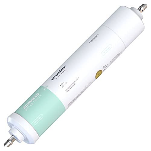 Woder Under Sink Water Filter, Direct Connect to Main Faucet, No Extra Faucet Needed, Removes 99.9% Lead, Heavy Metals, PFAS & Chlorine, Selective Filtration, WQA Certified, Made in USA