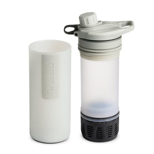 GeoPress 24 oz Water Purifier & Water Filter Bottle