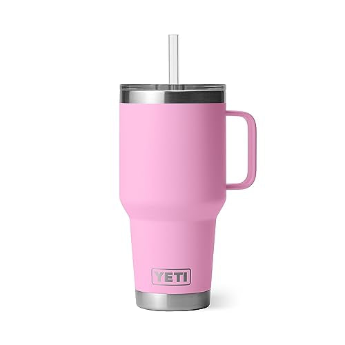 Rambler 35 oz Tumbler with Handle and Straw Lid