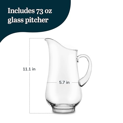 Atlantis Glass Pitcher