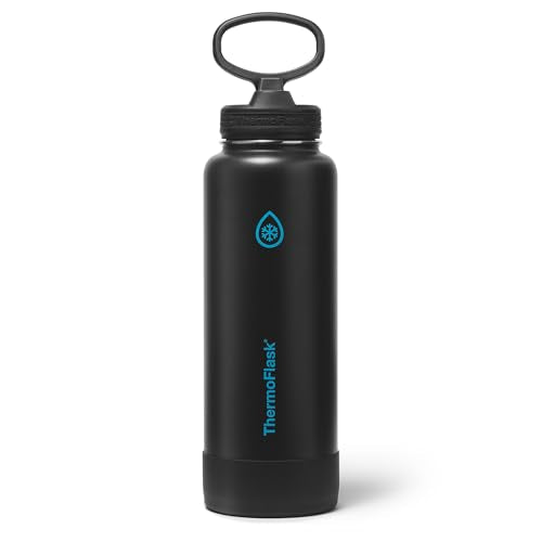 Insulated Water Bottle with Straw Lid