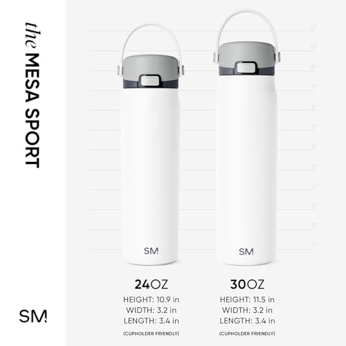 Insulated Sport Water Bottle with Chug Lid