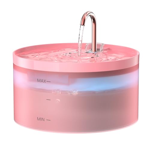 Pink Cat Water Fountain