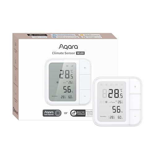 Thread Zigbee Smart Climate Sensor W100