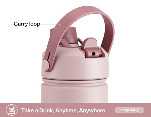 26 oz Insulated Water Bottle with 2