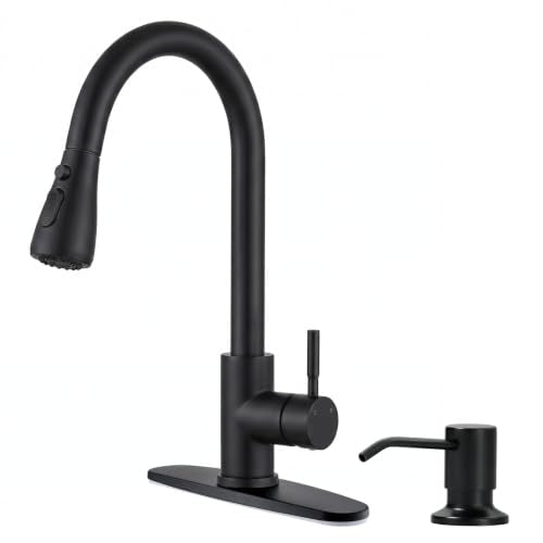 Kitchen Faucet with Pull Down Sprayer
