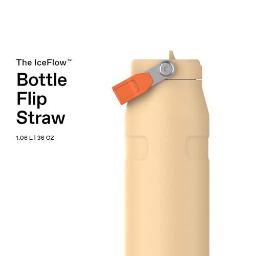 1913 Flip Straw Sports Water Bottle 1.06L