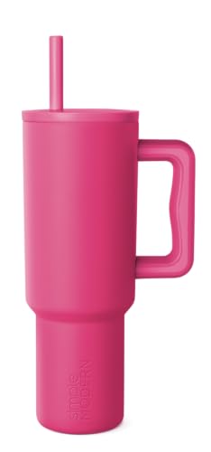 40oz Leak Proof Ceramic Lined Tumbler with Handle