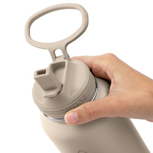Insulated Water Bottle with Straw Lid