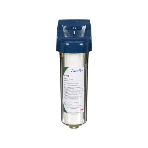 3M Aqua Pure AP101T Whole House Transparent Water Filter Housing