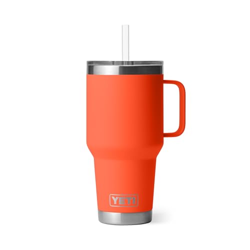 Rambler 35 oz Tumbler with Handle and Straw Lid