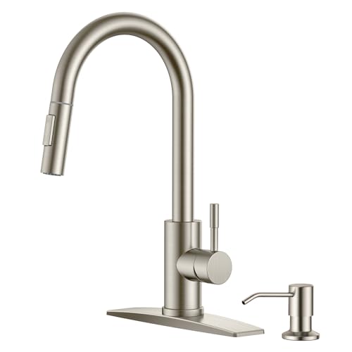 Kitchen Faucet with Soap Dispenser