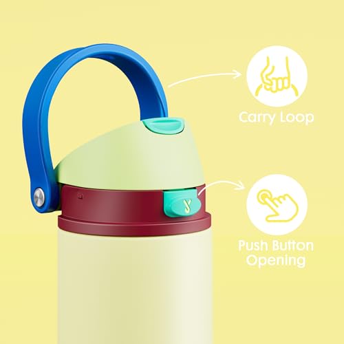 18 oz Insulated Water Bottle for Teens