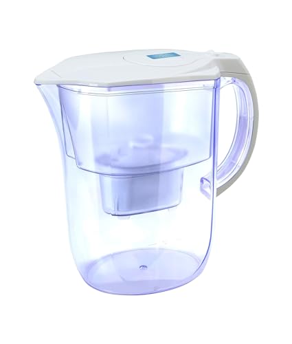 Ultra Premium 3.8L Alkaline Water Filter Pitcher BPA Mineralized pH 9.5 Activated Carbon Filter for Healthy Drinking Water