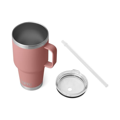 Rambler 35 oz Tumbler with Handle and Straw Lid