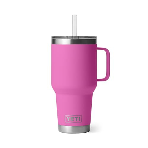 Rambler 35 oz Tumbler with Handle and Straw Lid