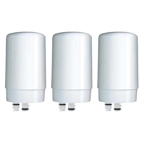 Replacement Water Filter for Faucet Mount (3 Count)