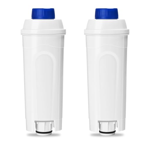 Coffee Machine Water Filter Compatible with Delonghi DLSC002 (2 Count)