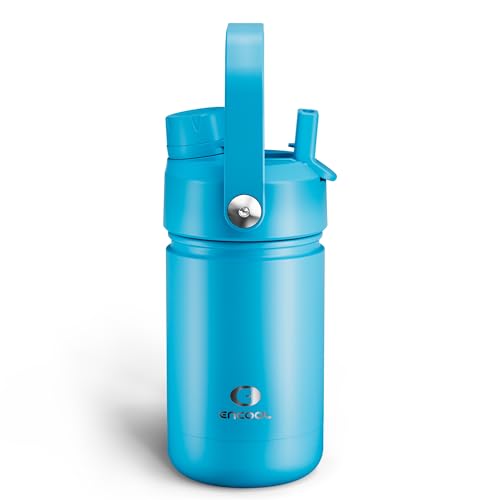 Kids Insulated Water Bottle with Straw