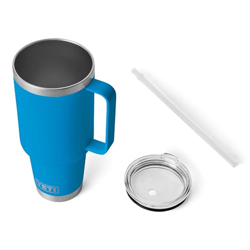 Rambler 42 oz Tumbler with Handle and Straw Lid