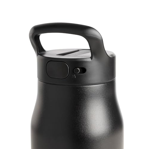Ceramic Lined Water Bottle with Straw