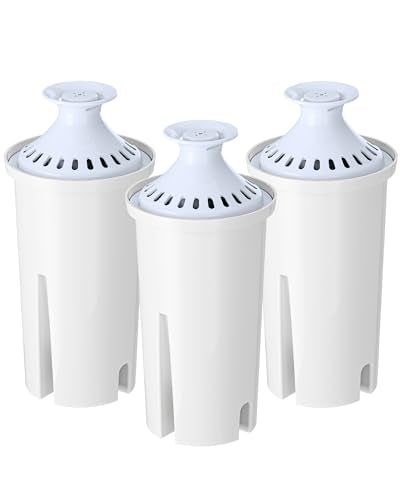 Alkaline Water Filter Replacement for Brita® Filters (3 Count)