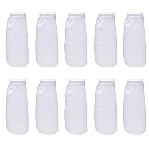 Aquarium Filter Socks 4 by 14 Inch (10 Count)