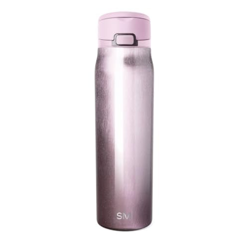 Water Bottle with Straw & Handle
